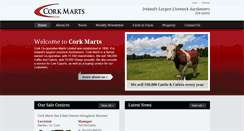 Desktop Screenshot of corkmarts.com